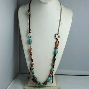 Ruff Hewn multi color necklace